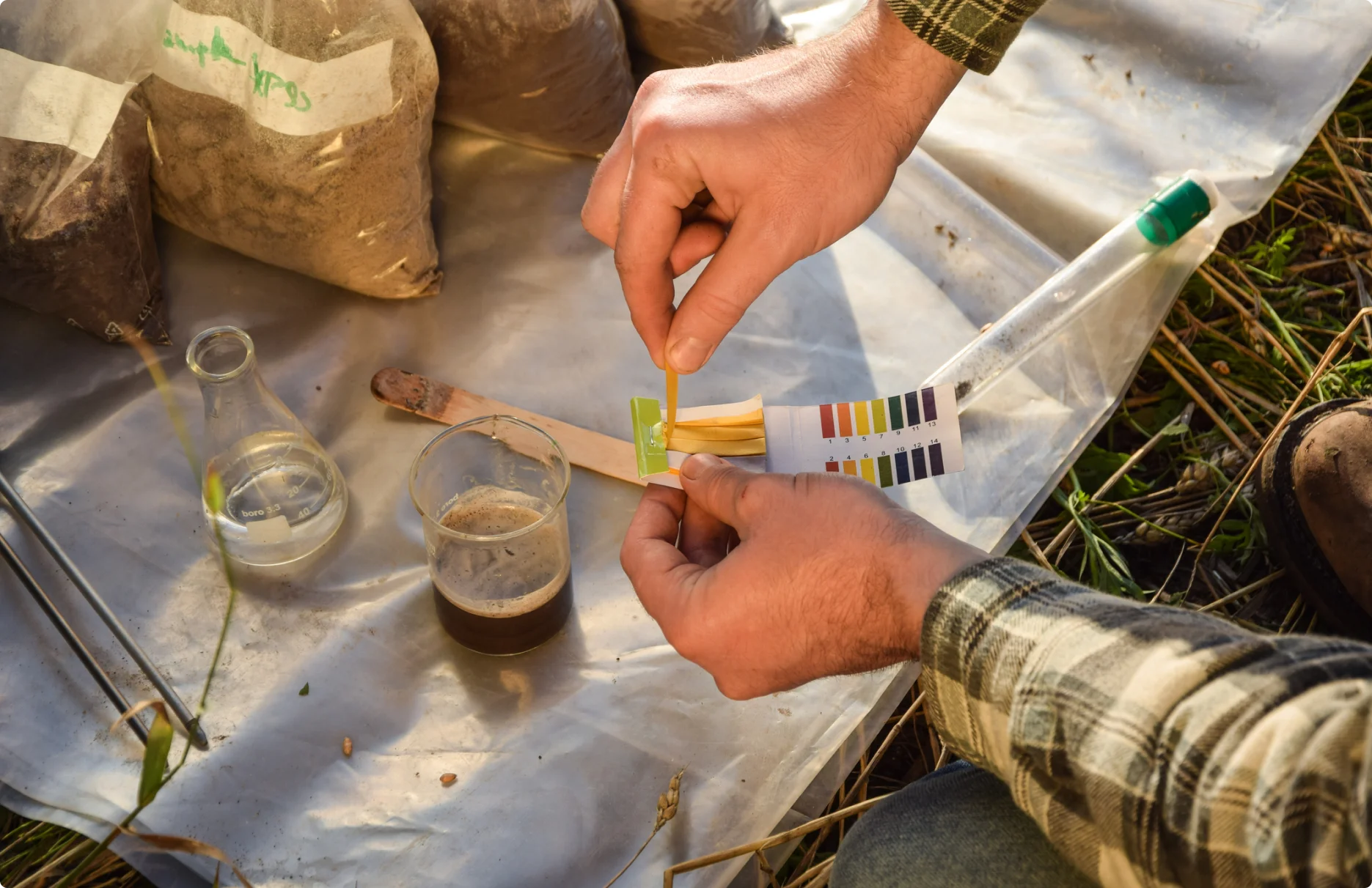 Log your farm’s soil tests